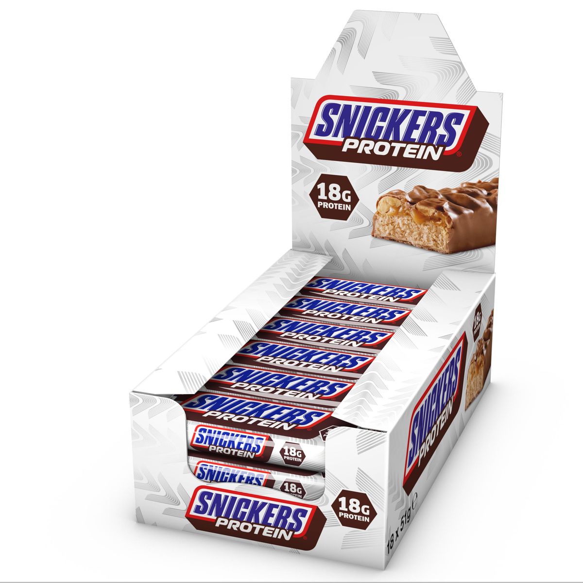 Snickers 18G Protein Bar, 18x51g, Original