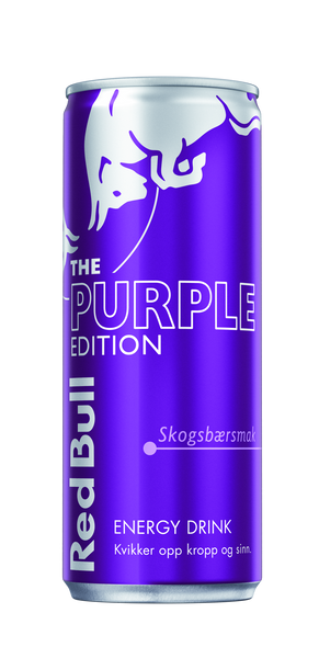 RED BULL, 24x250ml, Purple Edt. Skogsbærsmak (+pant 2kr)