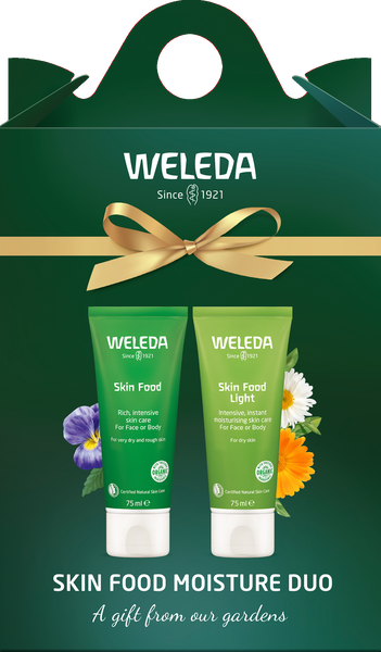 Weleda Skin Food Moisture Duo gavesett (Skin Food+Skin Food ligh