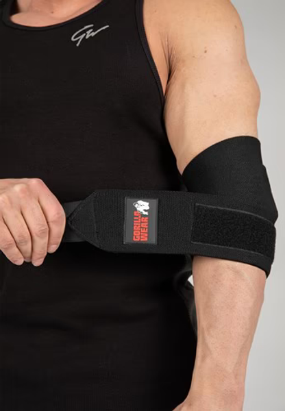 Elbow Wraps, 120cm, Black