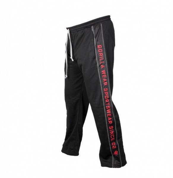 Functional Mesh Pants - Sort/Rød