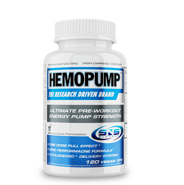 Hemopump PWO, 120 vegan cps