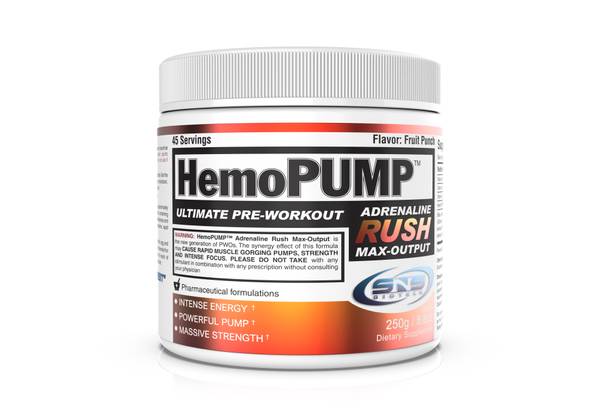 HemoPUMP, 250g, Fresh Orange Splash