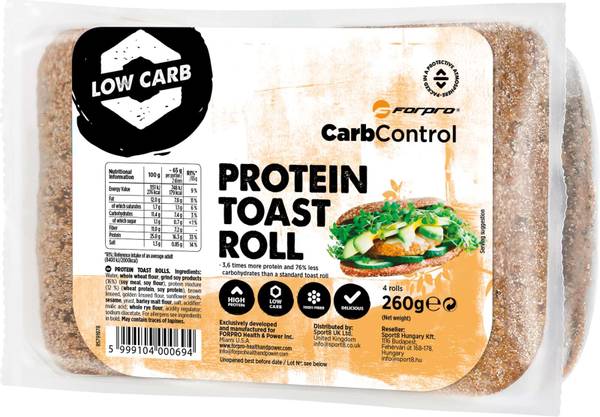 Protein Toast Roll, 4x65g BF: 22/11