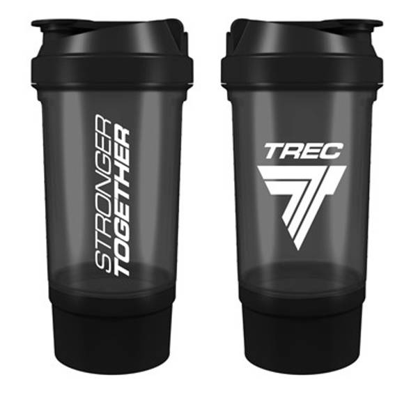 Shaker 0,5L Black #Stronger Together