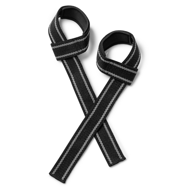 Viterna Premium Padded Lifting Straps, Black/Grey