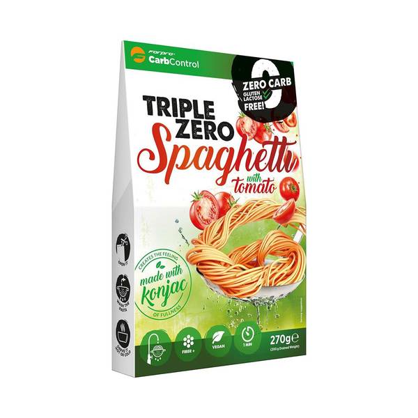 Triple Zero Pasta, 270g, Spagetti Tomato