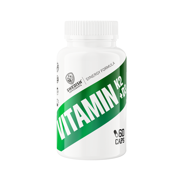 Vitamin K2 + D3, 60 caps