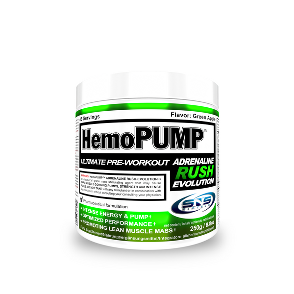 HemoPUMP, 250g, Green Apple