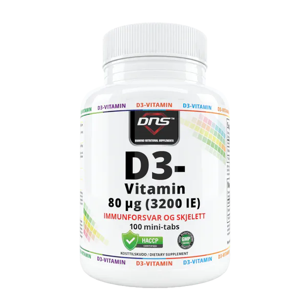 D3-Vitamin 80µg - 100 tabs