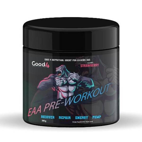 EAA Pre-Workout, 300g, Strawberry