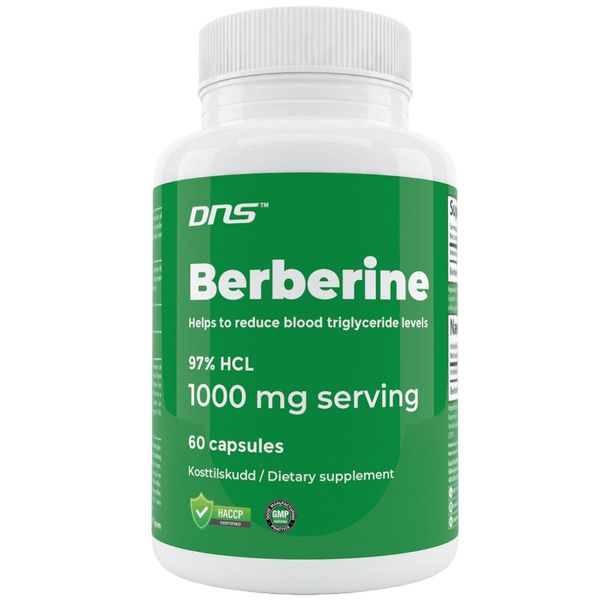 Berberine 1000 mg - 60 kapsler