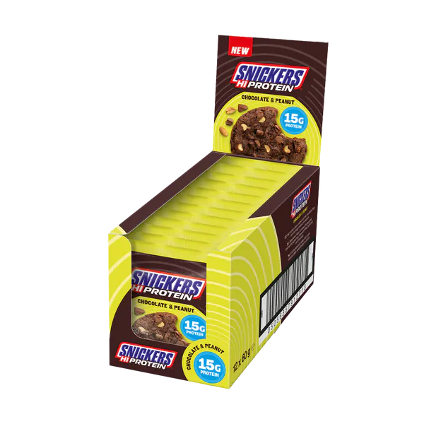 Snickers Protein Cookie, 12x60g