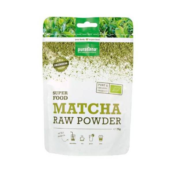 Purasana Matcha Raw Powder, 75g