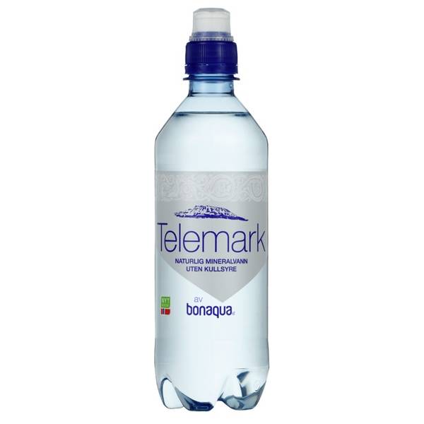 TELEMARK u/kullsyre, 24x500ml, m/Sportscap (+pant 2kr stk)