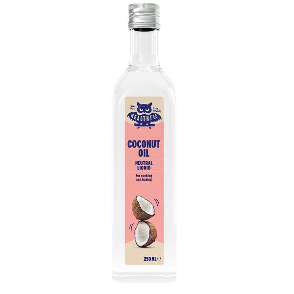 Eco Liquid Coconut Oil, neutral, 6x250ml