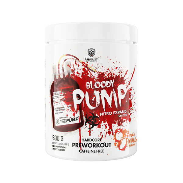 Bloody Pump Peach Mango, 600g