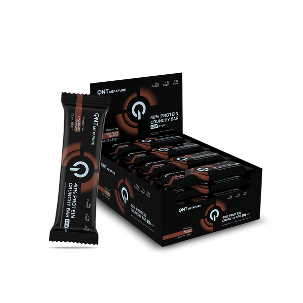 QNT 40% Protein Crunchy bar, 12x65g