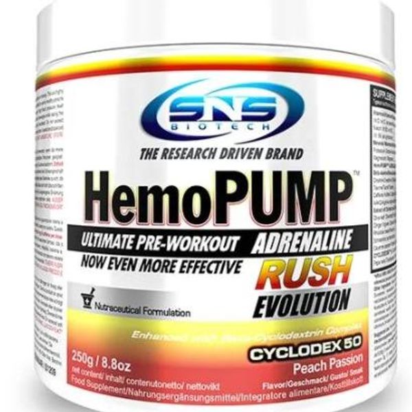 HemoPUMP, 250g, Peach Passion