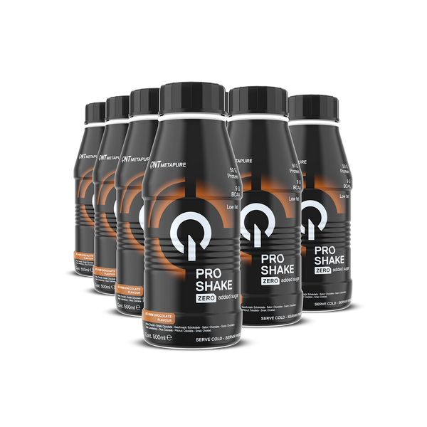 QNT Protein Shake LOW SUGAR, 12x500ml, Belgian Choco BF: 15/12