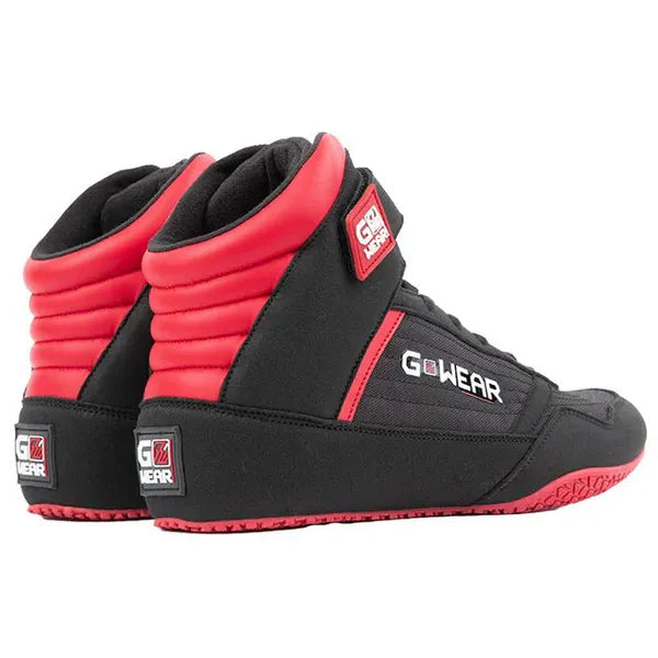 Gwear Classic High Tops, Black/Red