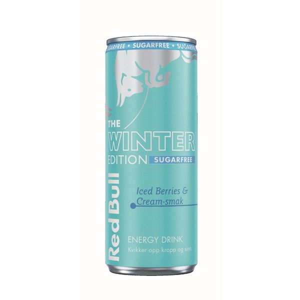 RED BULL, 24x250ml, Sugar Free, Winter Edt (+pant 2kr stk)