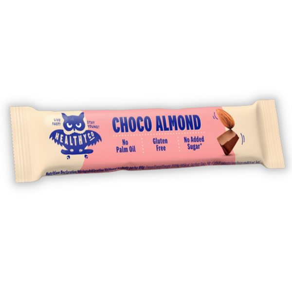 Healthyco Milk Chocolate bar with Almond 27g x 24stk