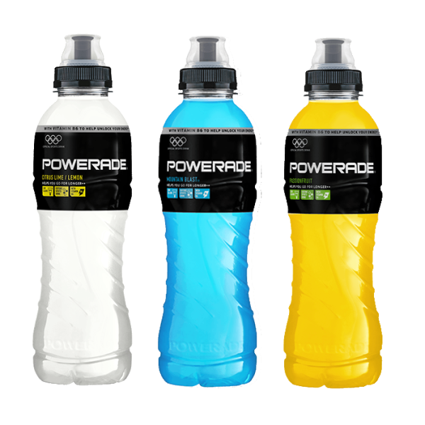 POWERADE, 12x500ml (+pant 2kr stk)