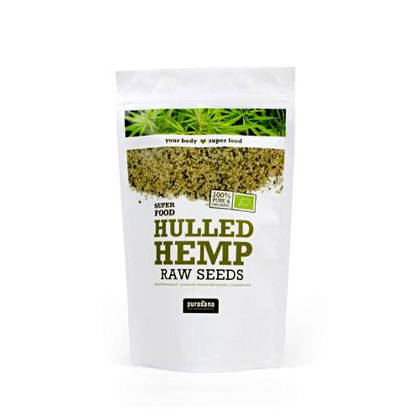 Purasana Hemp seeds, 200g, ØKO