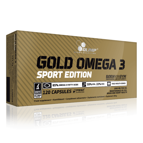 Olimp Gold Omega 3, Sport Edition, 120 caps