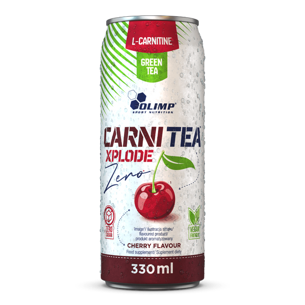 Olimp Carni Tea Xplode Zero Drink,24x330ml, Cherry