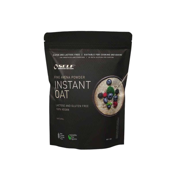 Instant Oat Flakes, 1kg, Naturell