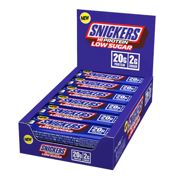 Snickers LOW SUGAR Protein bar, 57gx12 stk