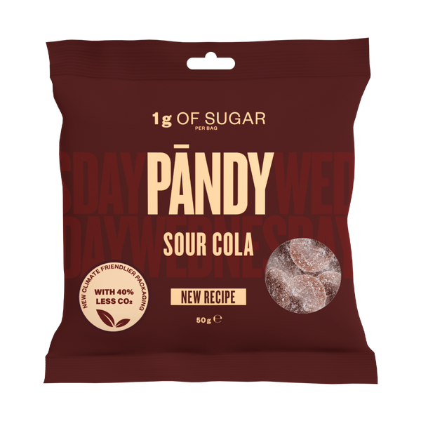 Pandy Candy, 50g x 14stk, Sour Cola