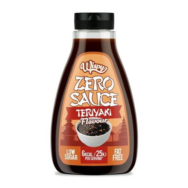 Wispy Zero Sauce, 430g x 9stk, Teriyaki