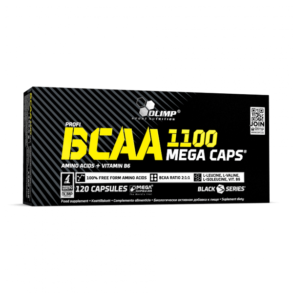 Olimp BCAA 1100, 120 mega caps