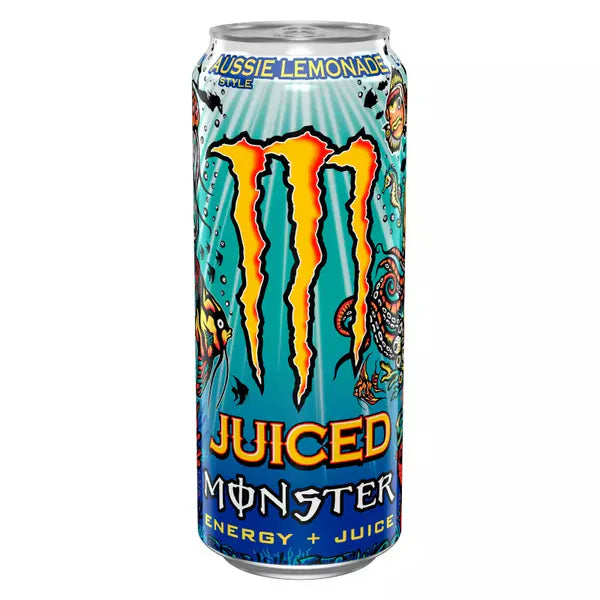 MONSTER Energy, 24x500ml, Aussie Lemonade (+pant 2kr stk)