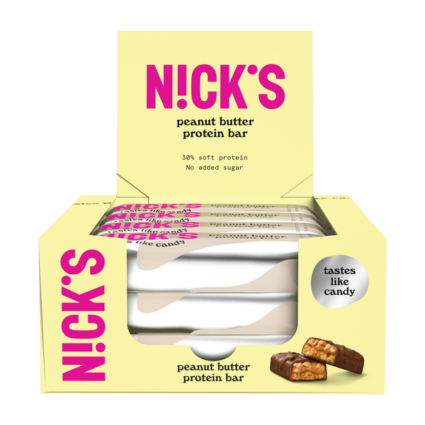 Nicks Protein Bar, 12x50g BF: 25/11