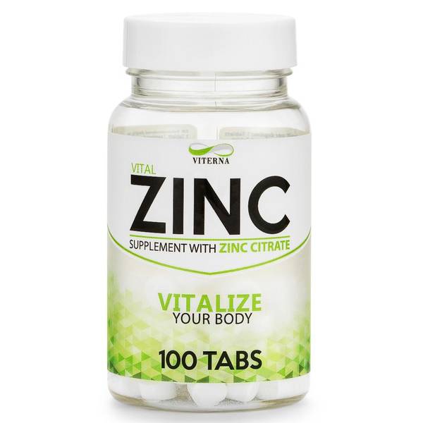 Viterna Zinc, 100 tabs