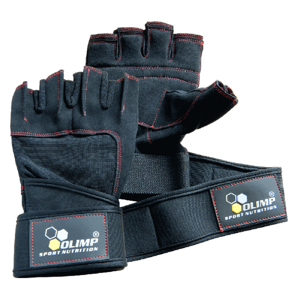 Olimp Hardcore Raptor Gloves, Black/Red