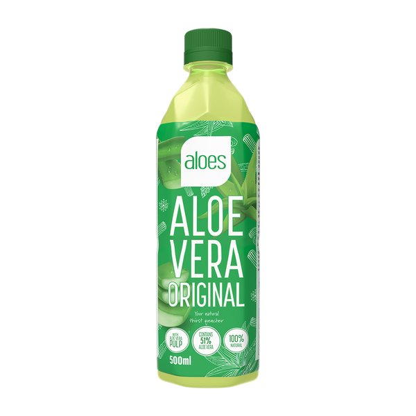 Aloes Aloe Vera, 12x500ml, Original