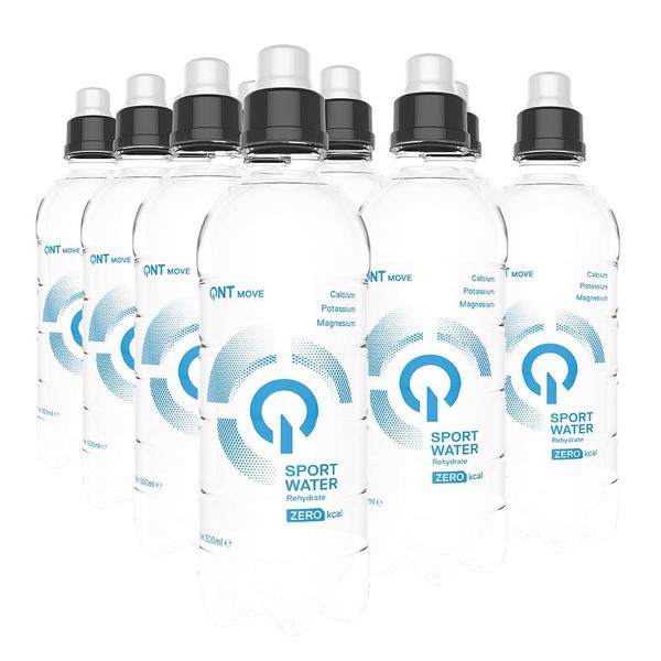 QNT Sport Water, 12x500ml, Natural and minerals