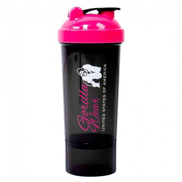 Shaker Compact Gorilla Wear 500ml - Black/Pink