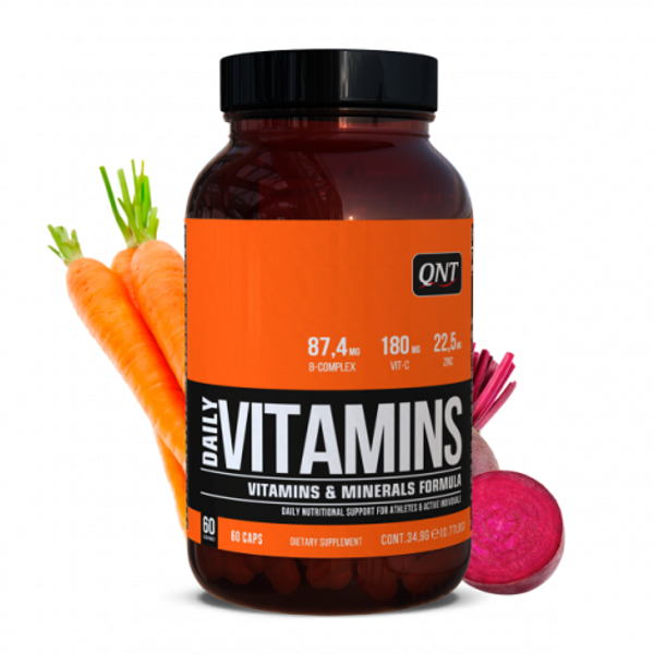 QNT Vitamin Mineral Daily, 60 caps