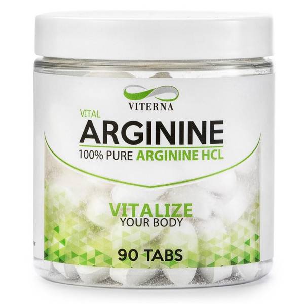 Viterna Arginine, 90 tabs (vegan)