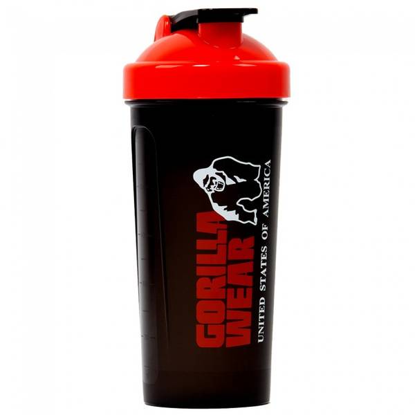 Shaker XXL 1000ml - Gorilla Wear - Black/Red