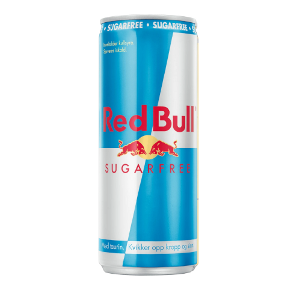 RED BULL, 24x250ml, Sugar Free (+pant 2kr stk)