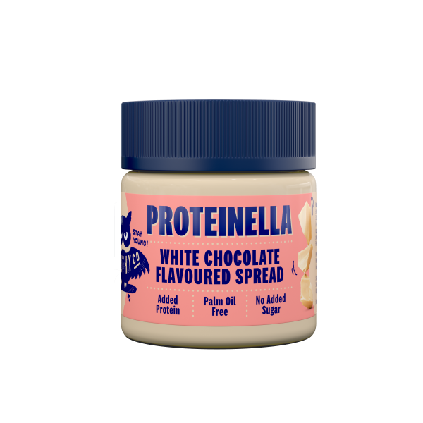 Healthyco Proteinella 200g x 12stk, White Chocolate