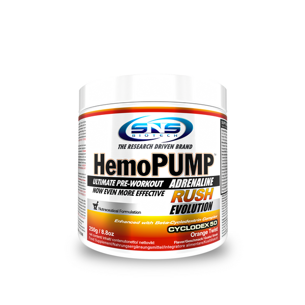 HemoPUMP, 250g, Orange Twist