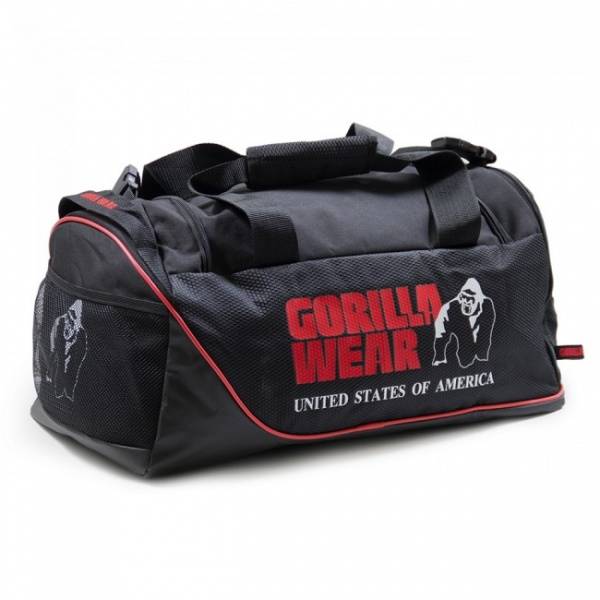 Jerome Gym Bag, Black/red